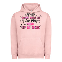 Pigment Salmon y'all gonna make me lose my mind Urban Hoodie - MaliasSmallBusiness