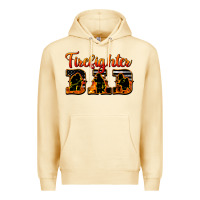 Pina Colada American Flag Firefighter Dad Premium Hoodie - LillyAllenDesigns