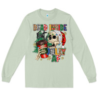 Matcha dead inside but jolly as fuck Long Sleeve Tee - MaliasSmallBusiness
