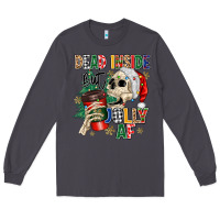 Smoke dead inside but jolly as fuck Long Sleeve Tee - MaliasSmallBusiness