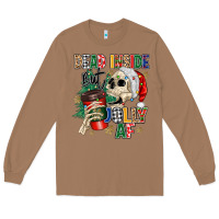 Toasted Coconut dead inside but jolly as fuck Long Sleeve Tee - MaliasSmallBusiness