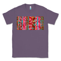 Lavender Love brushstrokes xoxo leopard and turquoise Classic Tee - RanaPortraitStore