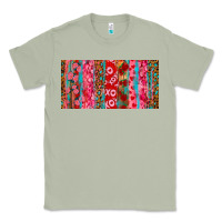 Matcha Love brushstrokes xoxo leopard and turquoise Classic Tee - RanaPortraitStore