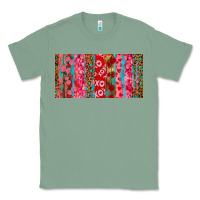 Sage Love brushstrokes xoxo leopard and turquoise Classic Tee - RanaPortraitStore