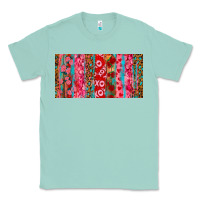 Seafoam Love brushstrokes xoxo leopard and turquoise Classic Tee - RanaPortraitStore
