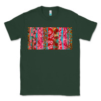 Sports Green Love brushstrokes xoxo leopard and turquoise Classic Tee - RanaPortraitStore