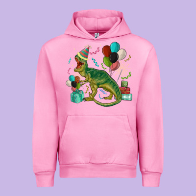 Party T Rex Urban Hoodie Designed By Maliassmallbusiness