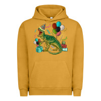 Pigment Peanut Butter party t rex Urban Hoodie - MaliasSmallBusiness
