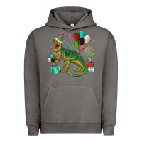 Pigment Tornado party t rex Urban Hoodie - MaliasSmallBusiness
