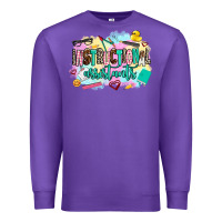 Purple instructional assistant's Premium Sweatshirt - AdoDesignShop