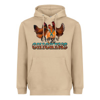 Mushroom crazychickens Heavyweight Hoodie - CowhideDigitalArt