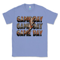 Colony Blue game day game day football lightning bolt Classic Tee - Zillion Design Studio