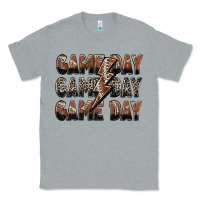 Heather Grey game day game day football lightning bolt Classic Tee - Zillion Design Studio