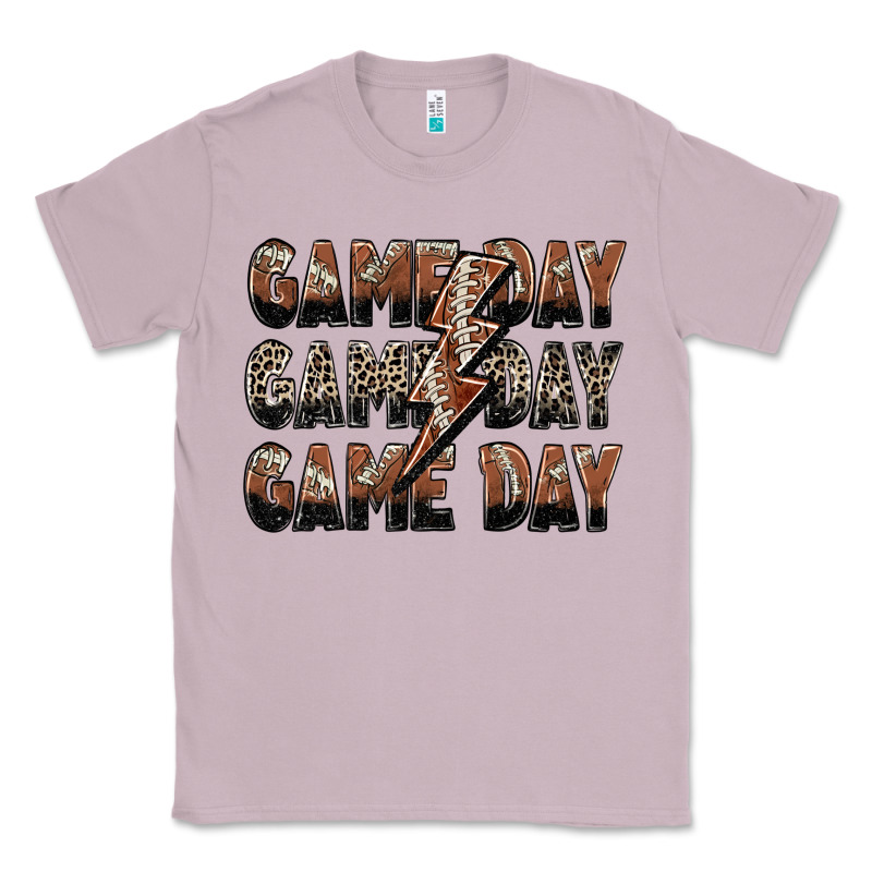 Game Day Game Day Football Lightning Bolt Classic Tee by Zillion Design Studio | Teevron