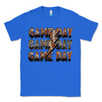 True Royal game day game day football lightning bolt Classic Tee - Zillion Design Studio