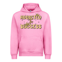 Fuchsia Pink addicted to success Urban Hoodie - MaliasSmallBusiness