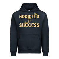 Navy addicted to success Urban Hoodie - MaliasSmallBusiness