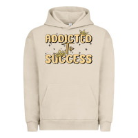 Pigment French Oak addicted to success Urban Hoodie - MaliasSmallBusiness