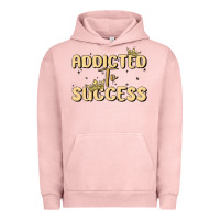 Pigment Salmon addicted to success Urban Hoodie - MaliasSmallBusiness