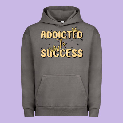 Addicted To Success Urban Hoodie Designed By Maliassmallbusiness