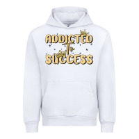 White addicted to success Urban Hoodie - MaliasSmallBusiness