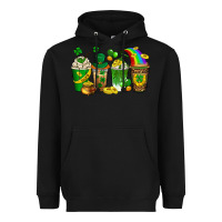 Black st. patricks day coffee drinks Heavyweight Hoodie - Neo Western