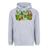 Heather Grey st. patricks day coffee drinks Heavyweight Hoodie - Neo Western