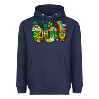 Navy st. patricks day coffee drinks Heavyweight Hoodie - Neo Western