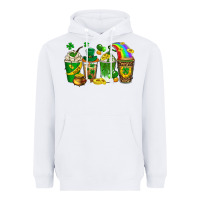 White st. patricks day coffee drinks Heavyweight Hoodie - Neo Western