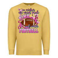 Antique Gold in october we wear pink and watch football Premium Sweatshirt - AdoDesignShop
