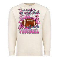 Sandshell in october we wear pink and watch football Premium Sweatshirt - AdoDesignShop
