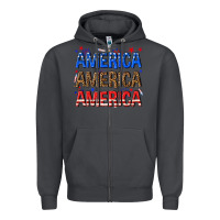 Smoke America america america fourth of july Zipper Hoodie - texasbilliewilder