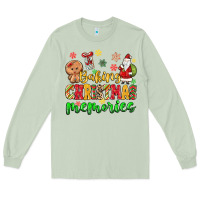 Matcha baking christmas memories Long Sleeve Tee - MaliasSmallBusiness