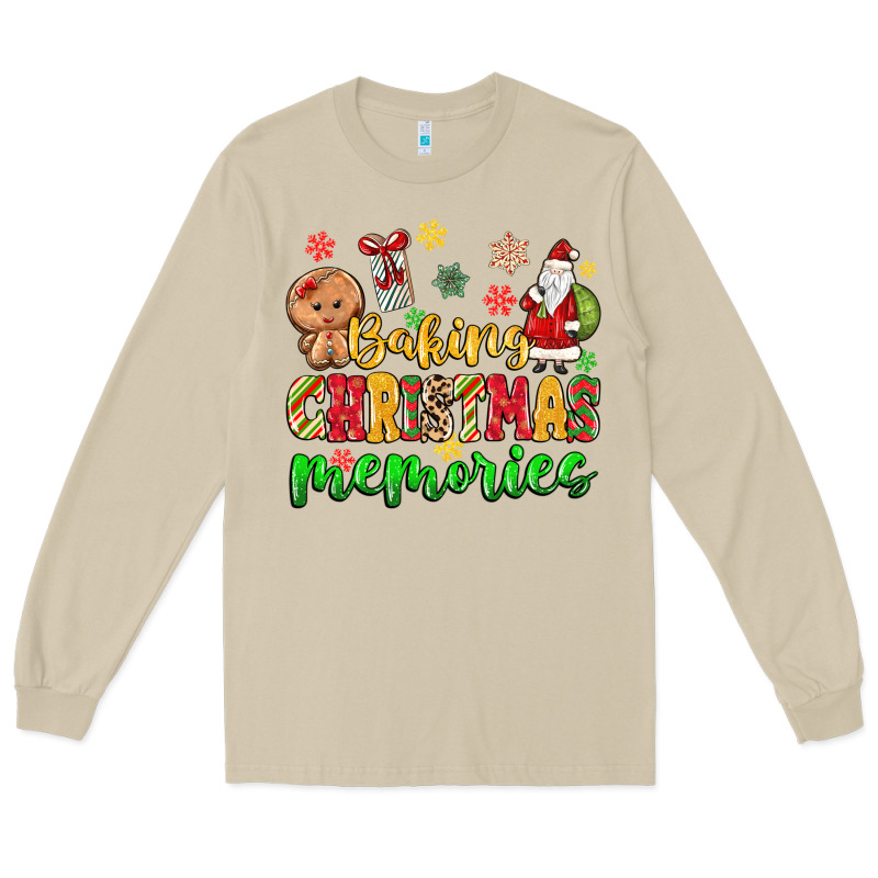 Baking Christmas Memories Long Sleeve Tee by MaliasSmallBusiness | Teevron