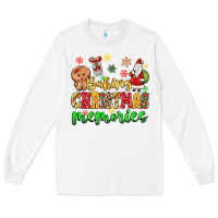 White baking christmas memories Long Sleeve Tee - MaliasSmallBusiness