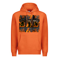 Carrot American Firefighter Dad Premium Hoodie - LillyAllenDesigns