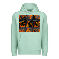 American Firefighter Dad Premium Hoodie | Teevron