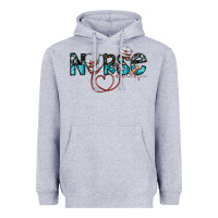 Heather Grey nurse Heavyweight Hoodie - SublimationCraftShop