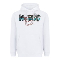 White nurse Heavyweight Hoodie - SublimationCraftShop