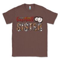 Chestnut baseball sister with leopard Classic Tee - texasbilliewilder