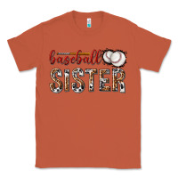 Copper baseball sister with leopard Classic Tee - texasbilliewilder