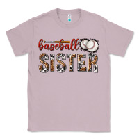 Lilac baseball sister with leopard Classic Tee - texasbilliewilder