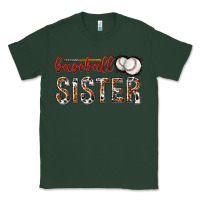 Sports Green baseball sister with leopard Classic Tee - texasbilliewilder