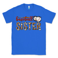 True Royal baseball sister with leopard Classic Tee - texasbilliewilder