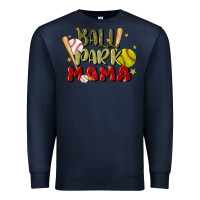 Navy ballpark mama Premium Sweatshirt - JahusDesignShop
