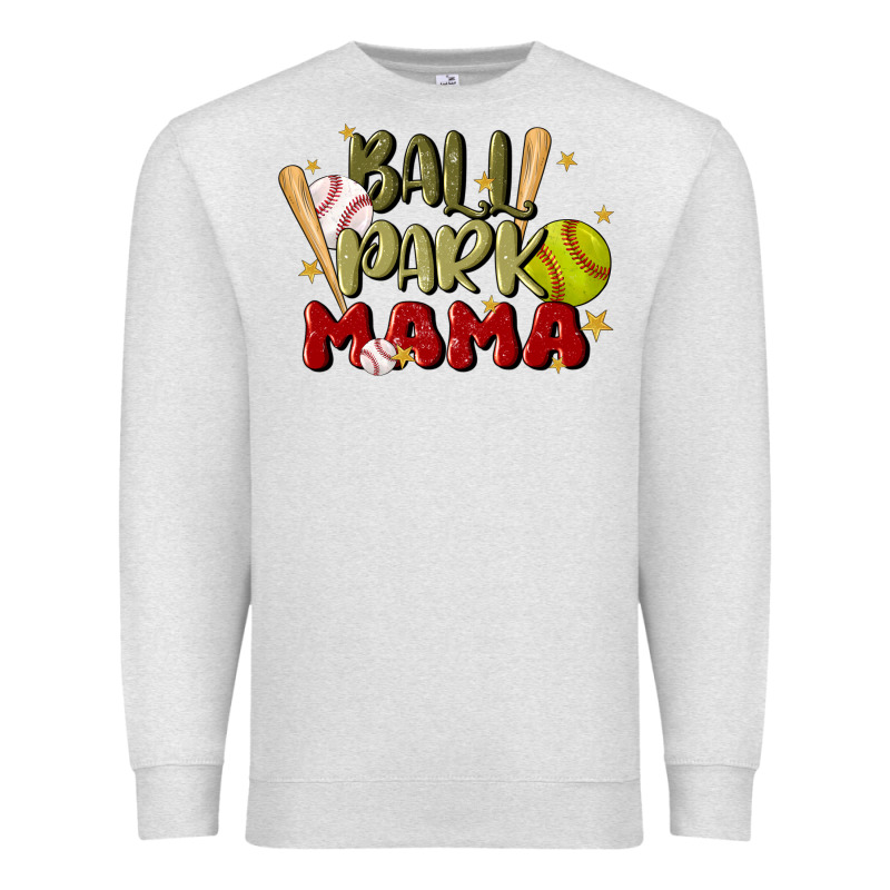 Ballpark Mama Premium Sweatshirt by JahusDesignShop | Teevron