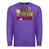 Purple ballpark mama Premium Sweatshirt - JahusDesignShop