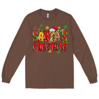 Chestnut santa's favorite Long Sleeve Tee - MaliasSmallBusiness