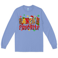 Colony Blue santa's favorite Long Sleeve Tee - MaliasSmallBusiness