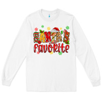 White santa's favorite Long Sleeve Tee - MaliasSmallBusiness